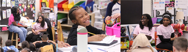GCHS students read to Neil Armstrong Class